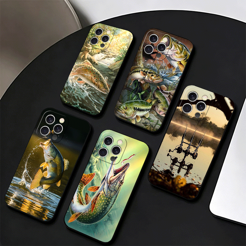 Fishing Rod Case - Casing HP Motif Pancing Ikan Mas