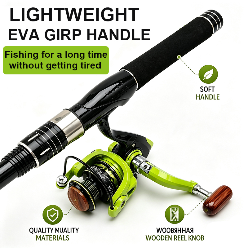 Kombinasi Joran dan Reel Panci - Fishing Rod Combo ulasan dan harga