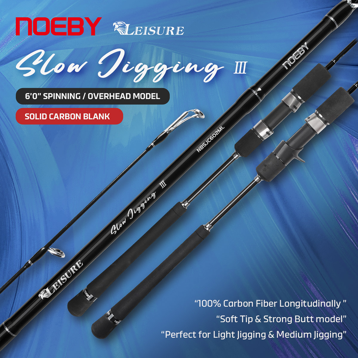Noeby Joran Pancing Jigging La - Fishing Rod Surf ulasan dan harga